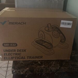 Merach Under Desk Electric Elliptical Trainer